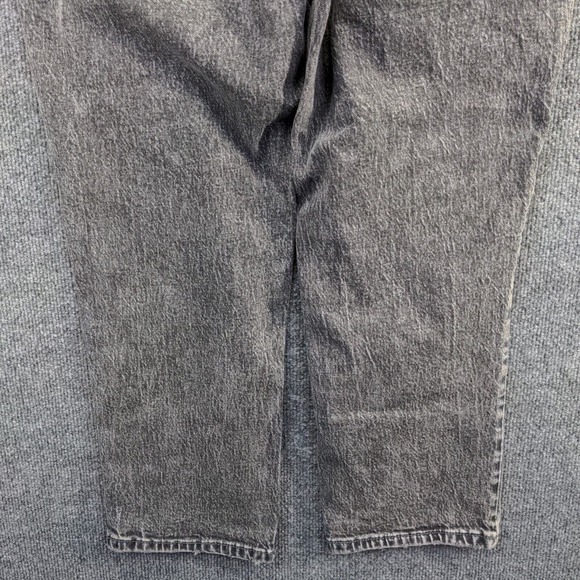 Time and Tru Women's High Rise Cropped Jeans Gray 14 5-Pocket Charcoal Wash - Picture 7 of 10